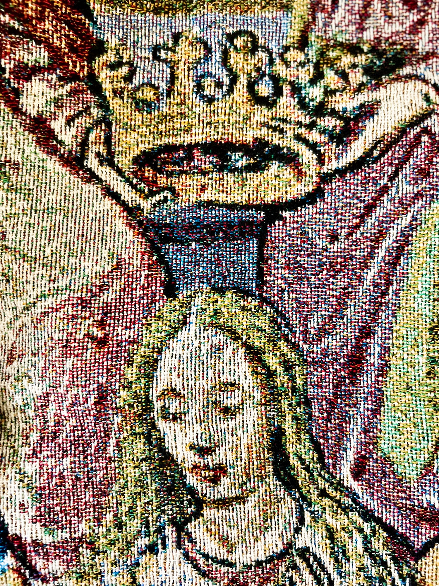 Coronation of the Virgin Mary Woven Blanket