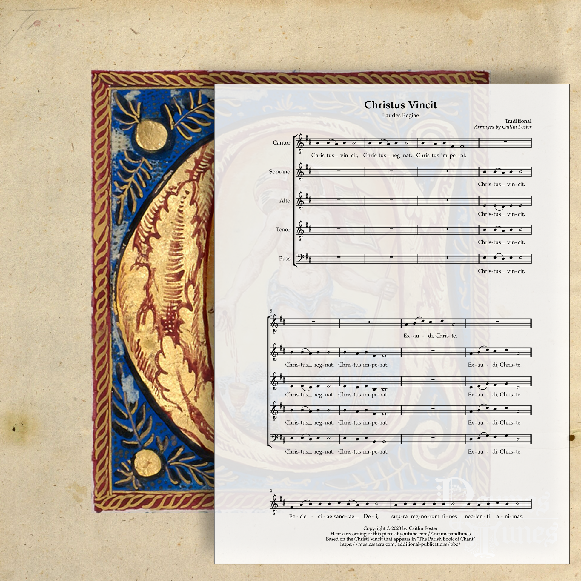 Christus Vincit Digital Sheet Music